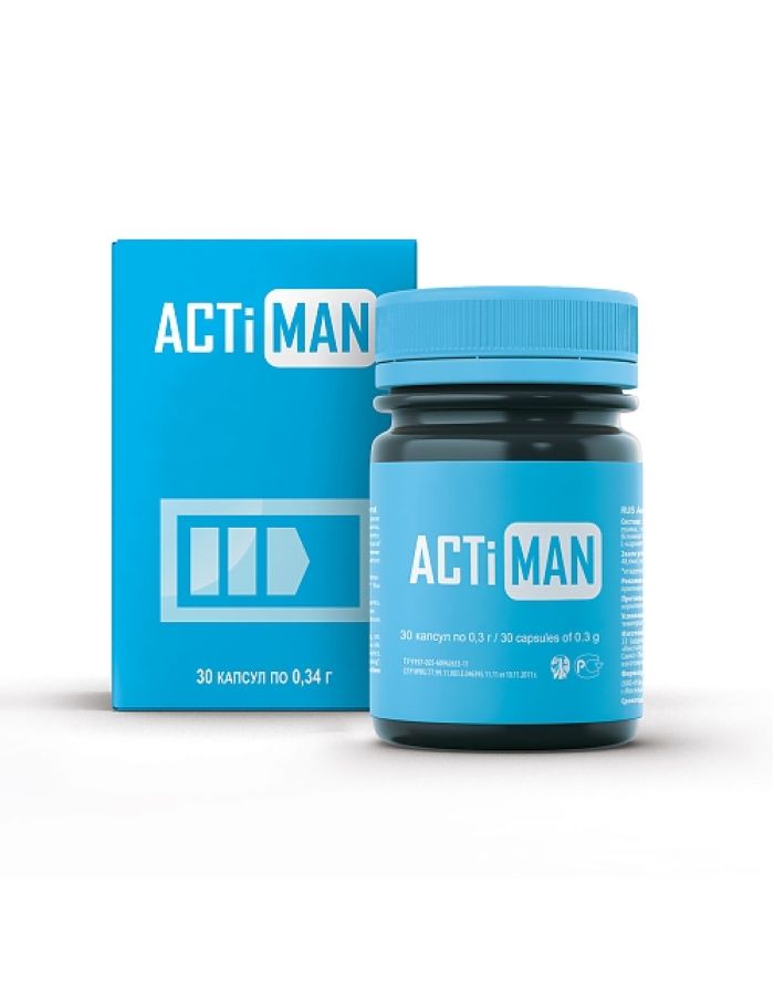 Peptides Actiman for the male genitourinary system 30 x 0.39g