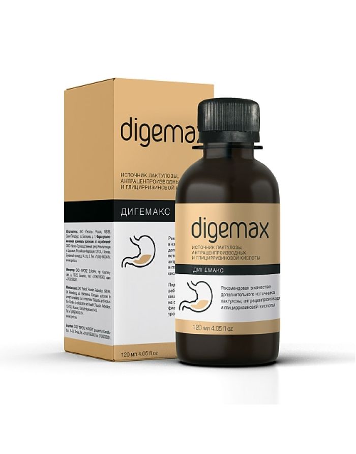 Peptides Digemax normalizes the gastrointestinal tract 120ml