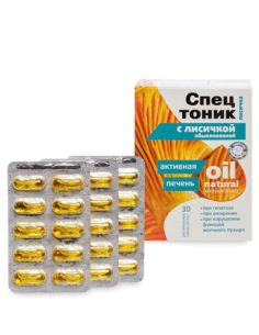 Спецтоник Активная печень Лисичка 30капс.