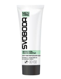 Svoboda Men Care Крем-гель после бритья для чувствительной кожи 76г