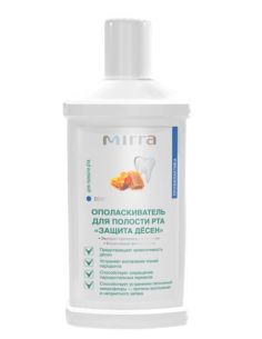 Mirra DENT Ополаскиватель для полости рта ЗАЩИТА ДЕСЕН 250мл