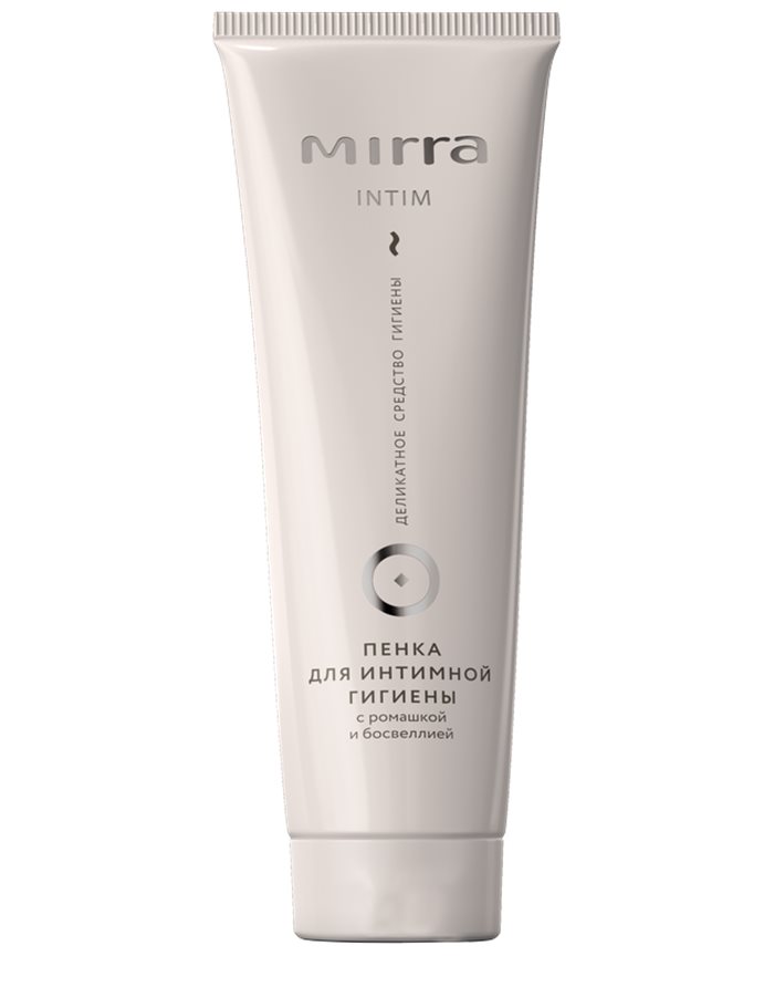 Mirra INTIM Foam for intimate hygiene with chamomile and boswellia 100ml