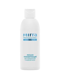 Mirra PROFESSIONAL Лосьон тонизирующий для нормальной и жирной кожи 200мл