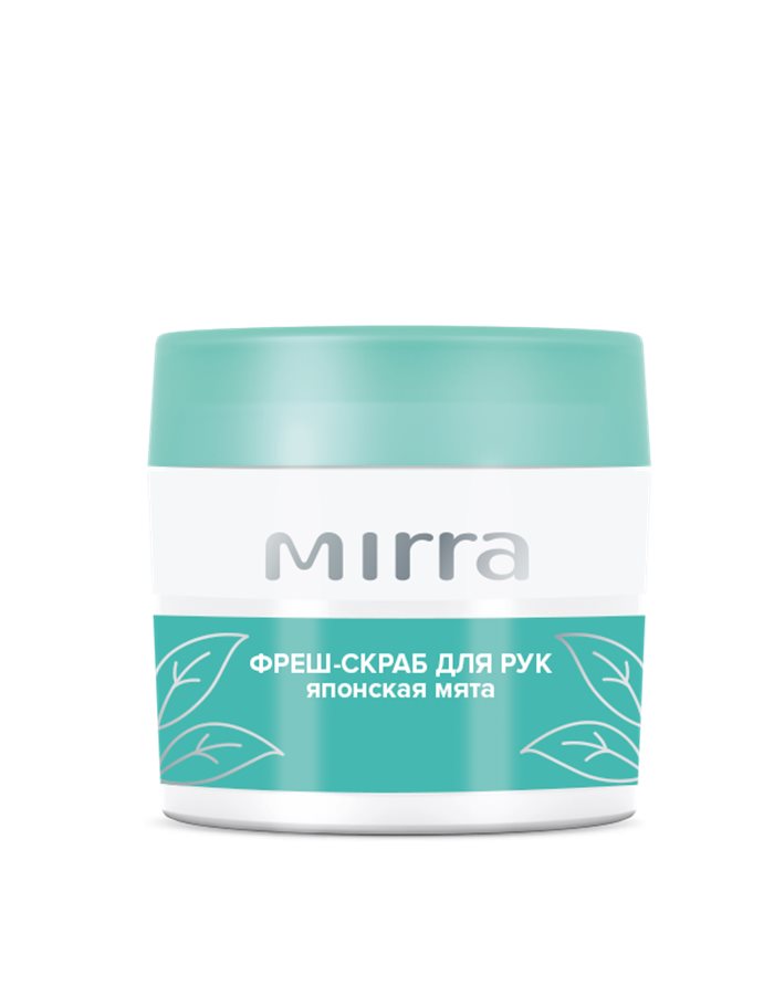 Mirra Fresh Refreshing Hand Scrub with Japanese mint 50ml