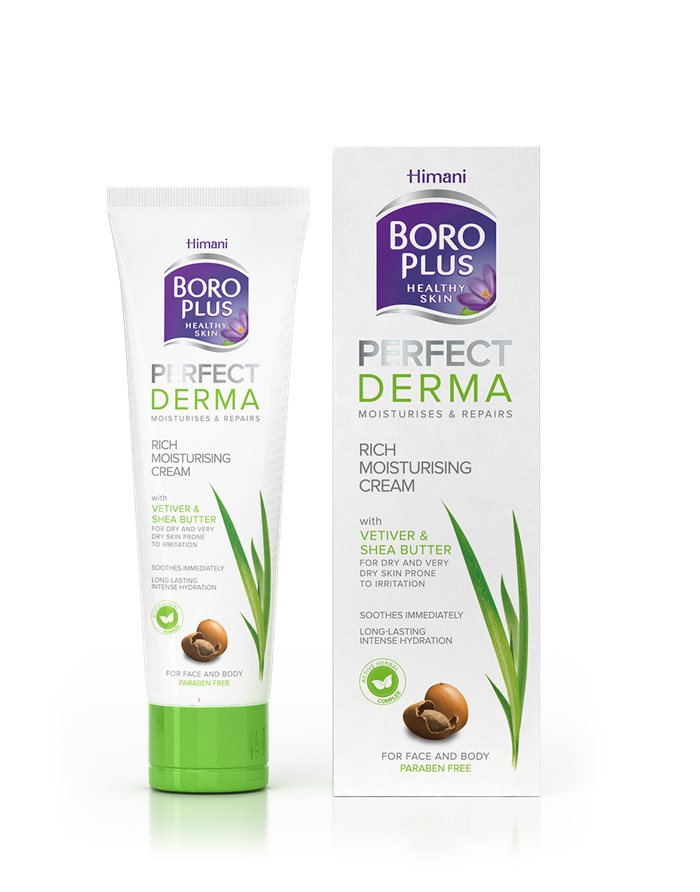 Boroplus Perfect Derma Rich Moisturising Cream with Vetiver and Shea butter 80ml