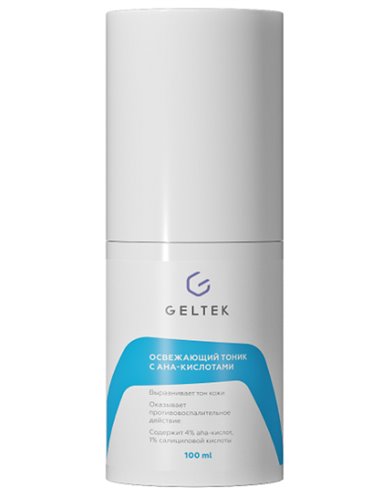 Geltek Anti-Acne Tonic for oily and problem skin