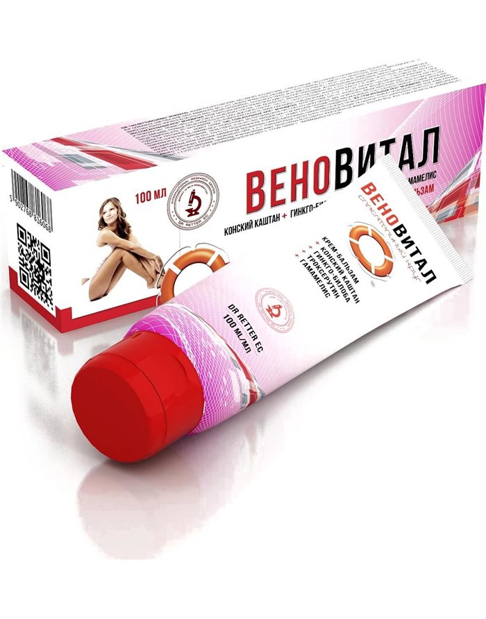 Lifebuoy Dr. Retter Cream-balm for tired legs VENOVITAL 100ml