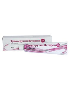 Троксерутин гель 2% 40г