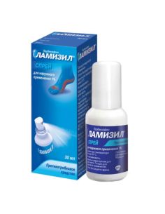 Lamisil Foot fungus treatment spray 1% Terbinafine 30ml