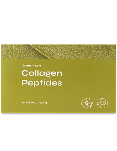 NL Greenflash Collagen Peptides со вкусом зелёного чая 20 x 9,5 г