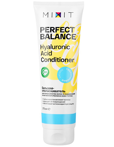 MIXIT PERFECT BALANCE Бальзам-ополаскиватель для совершенства волос и поддержания естественного баланса кожи головы 275мл