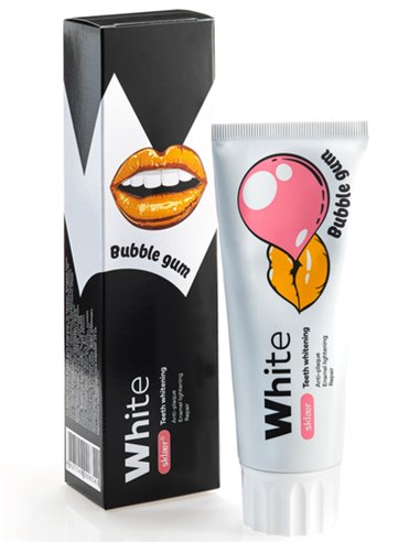 NL Отбеливающая зубная паста с цинком Sklaer White Bubble gum 75мл