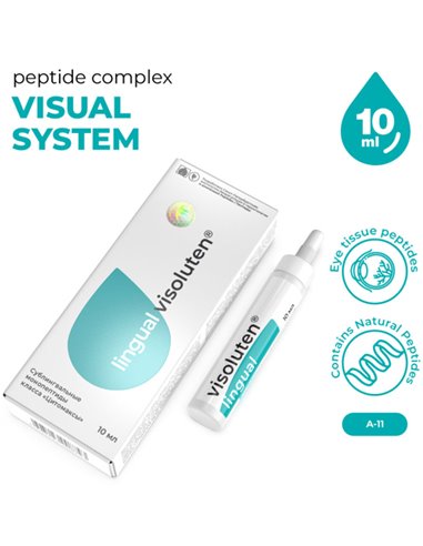 Peptides Visoluten lingual for the visual system 10ml