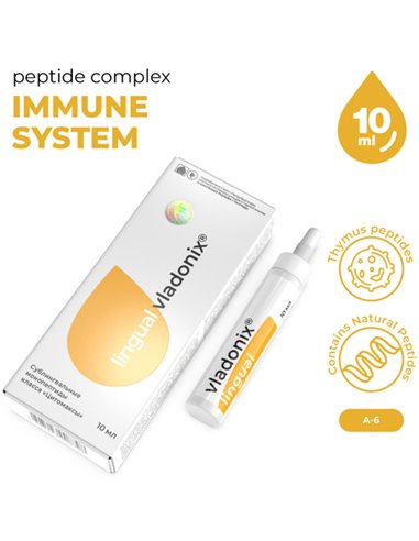 Peptides Vladonix lingual for immune system thymus peptides 10ml