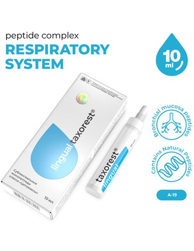 Peptides Taxorest lingual for the respiratory system 10ml