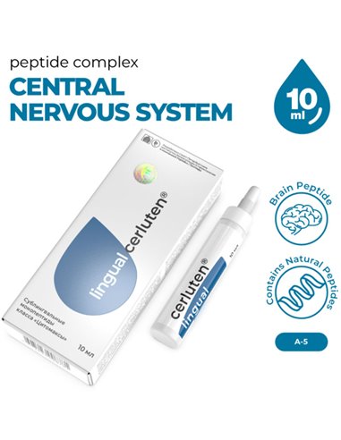 Peptides Cerluten lingual for the central nervous system 10ml