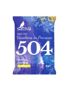 Sativa №504 Вуаль для ванны КАНИКУЛЫ В ПРОВАНСЕ 15г
