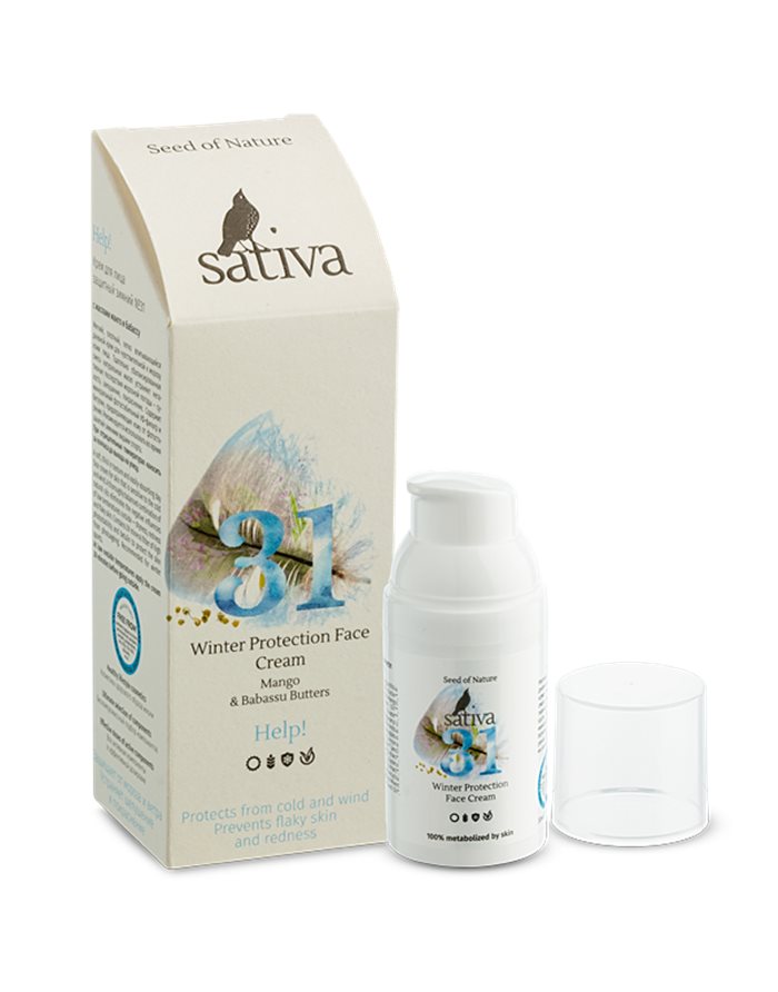 Sativa Winter Protection Face Cream №31 30ml