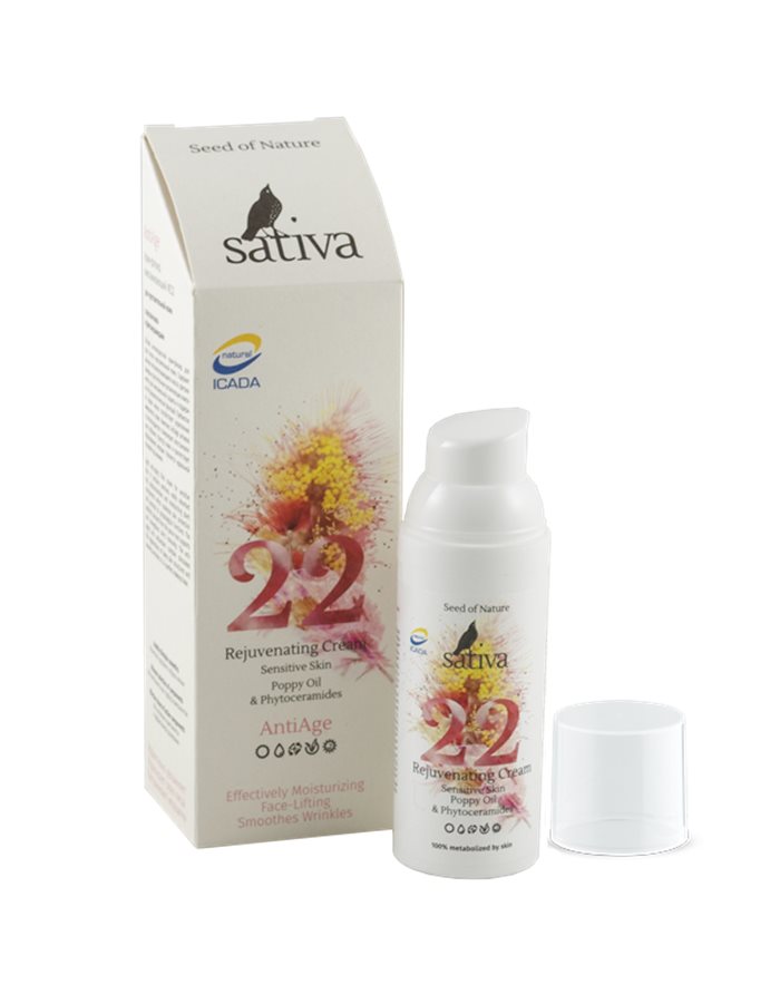 Sativa 22 Rejuvenating Cream for Sensitive Skin 50ml