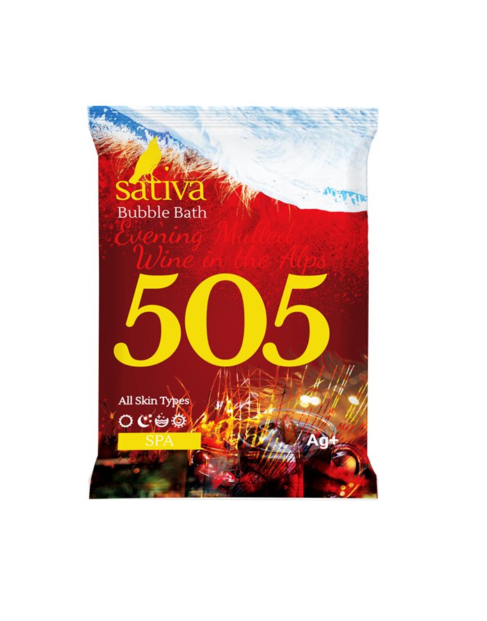 Sativa 505 Bubble Bath EVENING MULLED WINE IN THE ALPS 15g