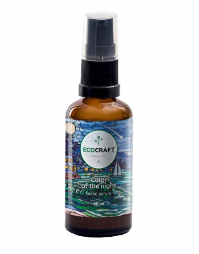 Ecocraft Serum for oily and problem skin with vitamins and hyaluronic acid 50ml