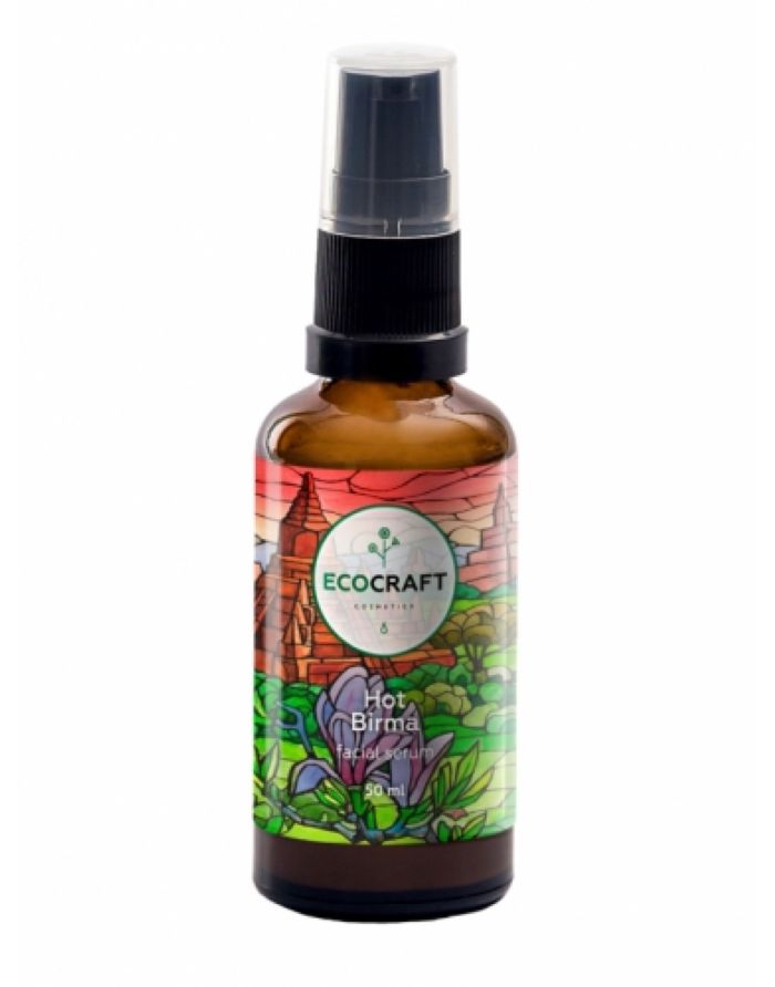 Ecocraft Serum for dry and normal skin with vitamins and hyaluronic acid 50ml
