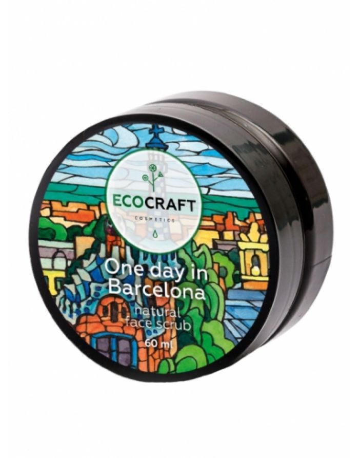 Ecocraft Natural scrub for mature skin One day in Barcelona 60ml