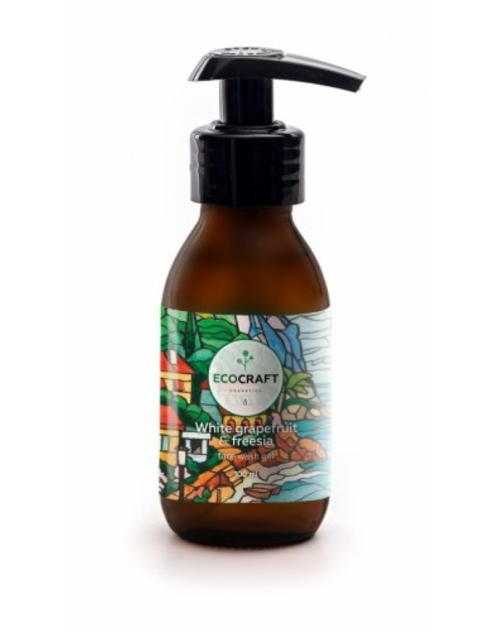 Ecocraft Gel cleanser for normal skin White grapefruit and freesia 100ml