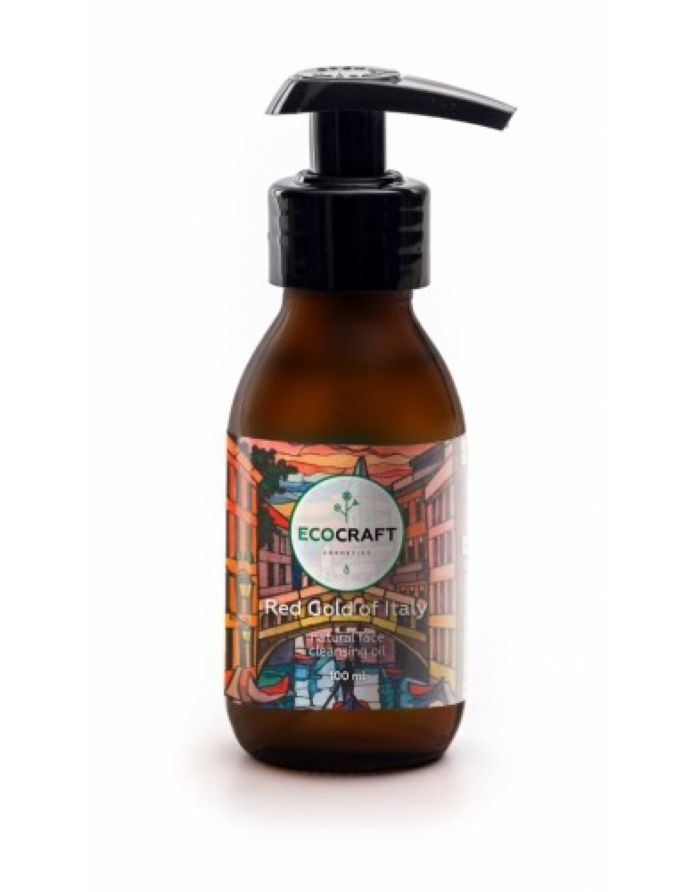 Ecocraft Hydrophilic oil for dry and sensitive skin Red gold Italy 100ml