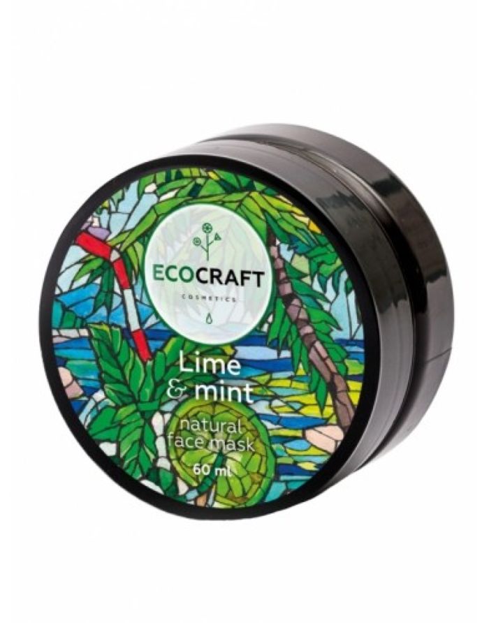 Ecocraft Modeling ice mask for face and décolleté lime and mint 60ml