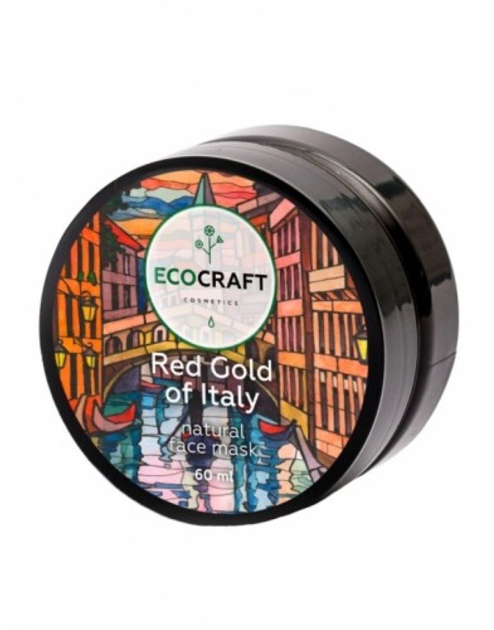 Ecocraft Face mask multicorrector with the lifting effect of the Red gold of Italy 60ml