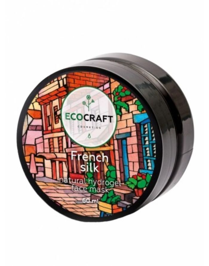 Ecocraft Natural hydrogel facial mask with lifting effect French silk 60ml