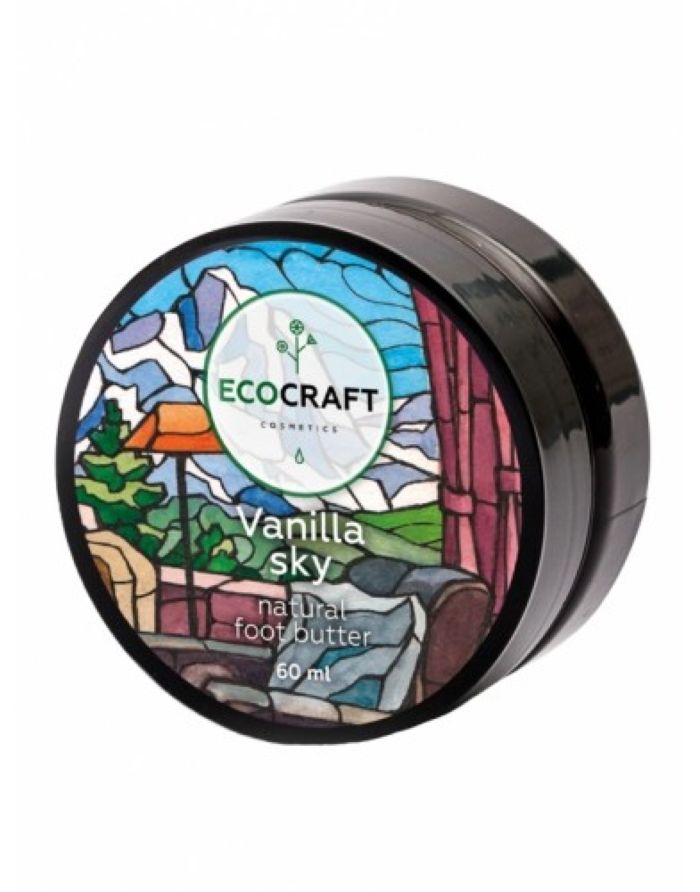 Ecocraft Natural cream for feet Vanilla sky 60ml