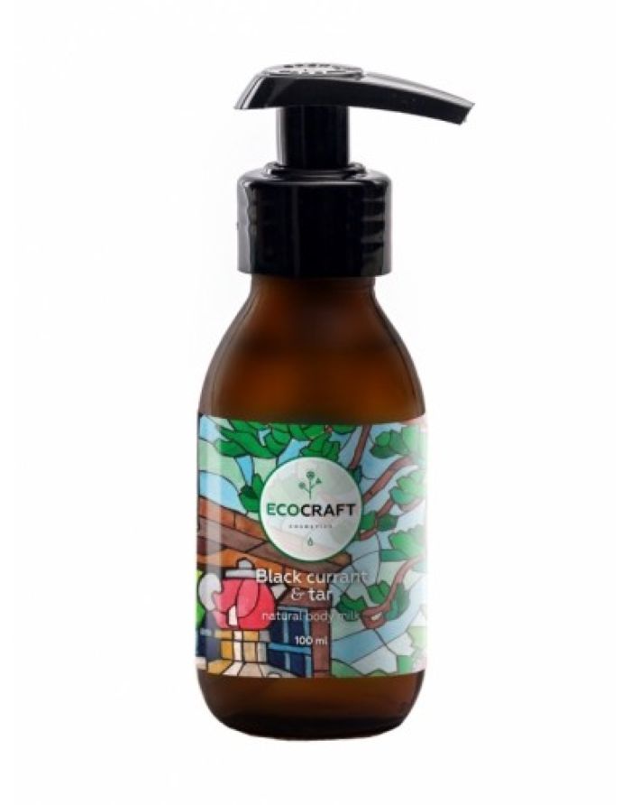 Ecocraft Natural body lotion Black currant and tar 100ml