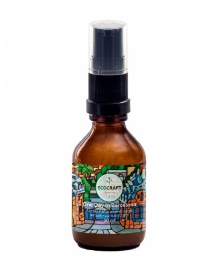Ecocraft Natural anti-aging serum-concentrate for the face One day in Barcelona 30ml