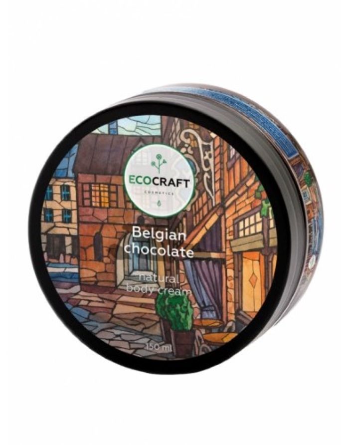 Ecocraft Натуральный крем для тела Belgian chocolate 150мл