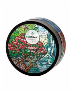 Ecocraft Натуральный крем для тела Frangipani and Marian plum 150мл
