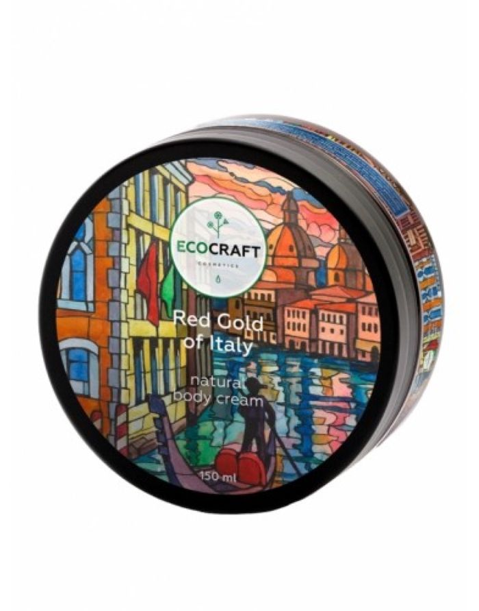 Ecocraft Natural body cream Red gold Italy 150ml