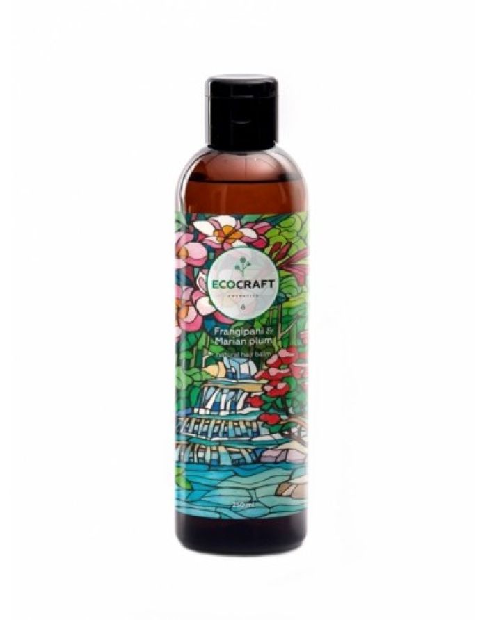 Ecocraft A natural firming and revitalizing hair balm Frangipani and marian plum 250ml