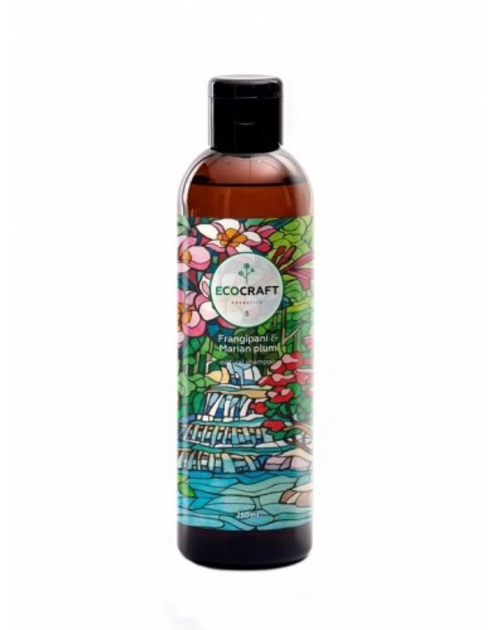 Ecocraft Natural shampoo Frangipani and Marian plum 250ml