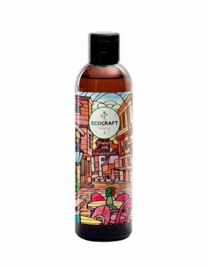 Ecocraft Natural shampoo for normal and dry hair French silk 250ml