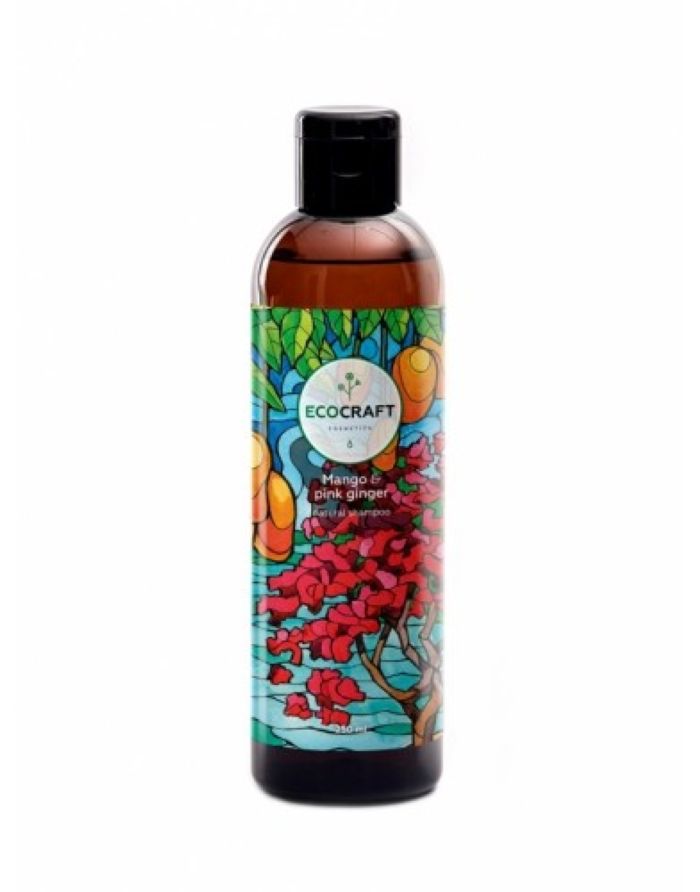 Ecocraft Natural shampoo against hair loss and for hair growth Mango and pink ginger 250ml