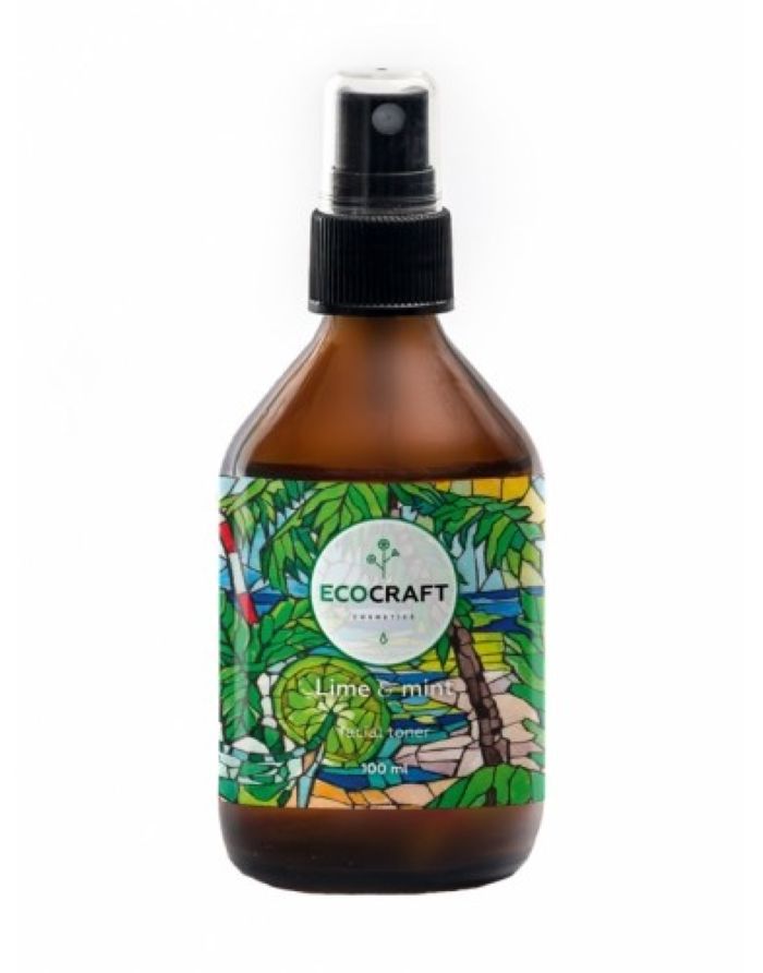 Ecocraft Tonic for oily and problem skin Lime and mint 100ml