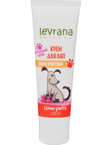 Levrana Cream for paws after a walk 100ml