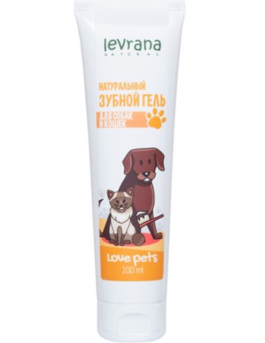 Levrana Natural tooth gel for dogs and cats 100ml