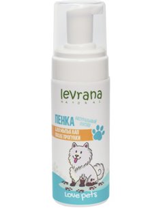 Levrana Foam for washing paws after a walk 150ml