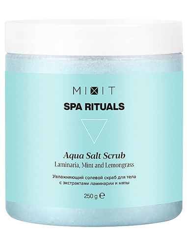 MIXIT SPA RITUALS Aqua Salt Scrub 250g