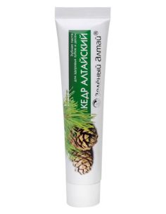 Зеленый алтай Зубная паста Kедр алтайский 75г