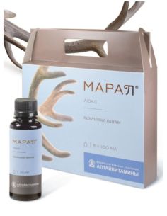 МАРАЛ Пантовые ванны ЛЮКС 6x100мл