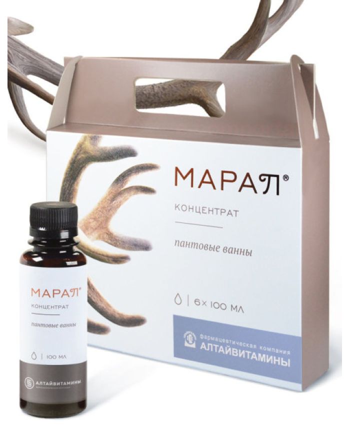 MARAL Antler baths Concentrate 6x100ml